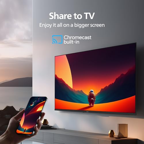 PHILIPS 108 cm (43 inches) 6100 Series Frameless Full HD Smart LED Google TV 43PFT6130/94