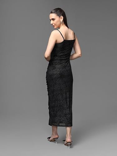 Kazo Berta Maxi Dress (Black_L)