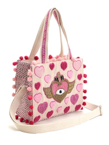 Boho Girl Stylish Printed Canvas Sling bag |Mini Tote bag|Ladies Handbag| Multipurpose Daily use Bag for Office/College/Travel