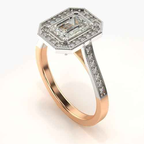 VALANOVA Hallmarked 18K Gold & Certified Lab Grown Diamond 1.23cts | Ring For Women's/Girls | Stylish & Elegant | VGR0468E | Ring Size: 6