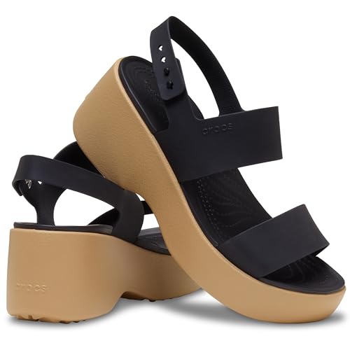 Crocs Brooklyn Sky Women Sandal (Color-Black | Size-7)