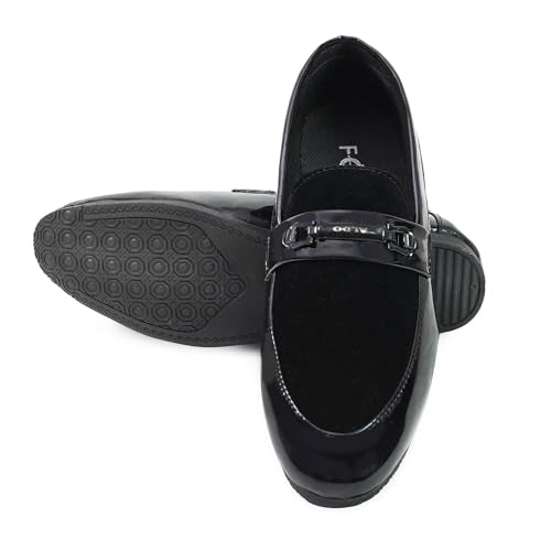 Aldo Black Loafer for Men's