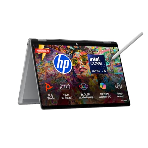 HP OmniBook X Flip OLED Intel Core Ultra 5 226V, 40 Tops (16GB LPDDR5x,1TB SSD) Care
