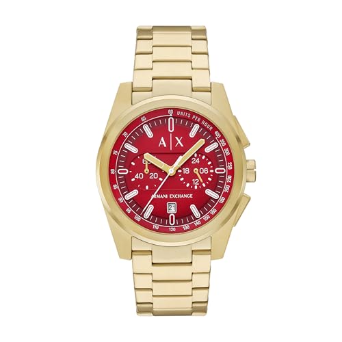Armani Exchange Analog Red Dial Men's Watch-AX2863