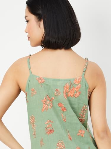 Max Women's Cotton Blend Kurta Set (CTKST54026B