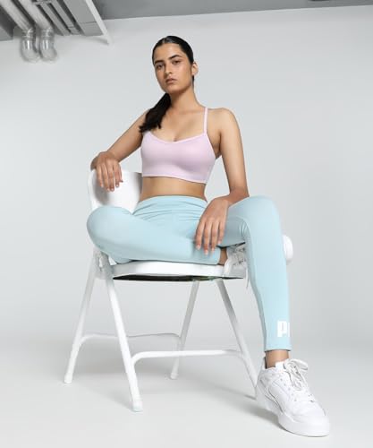 PUMA Women, ESS Logo Leggings, Turquoise Surf, XS, (58683423)
