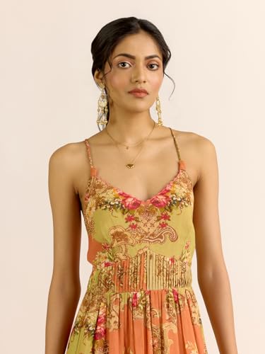 Aarke Ritu Kumar Green Sahas Long Dress