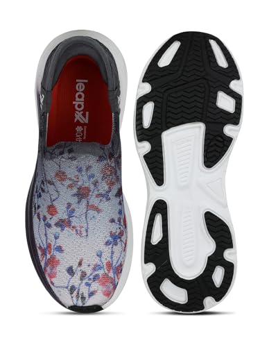 Liberty LEAP7X EAZY-W21W Ladies D.Grey Sports Non Lacing 38