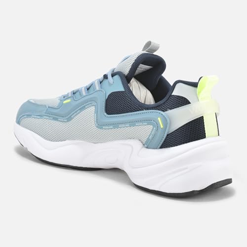 Woodland Men LBLUE/Grey Sneakers | Casual Shoes for Men, Outdoor Shoes, Comfortable Footwear, lace up Shoes, Durable Shoes
