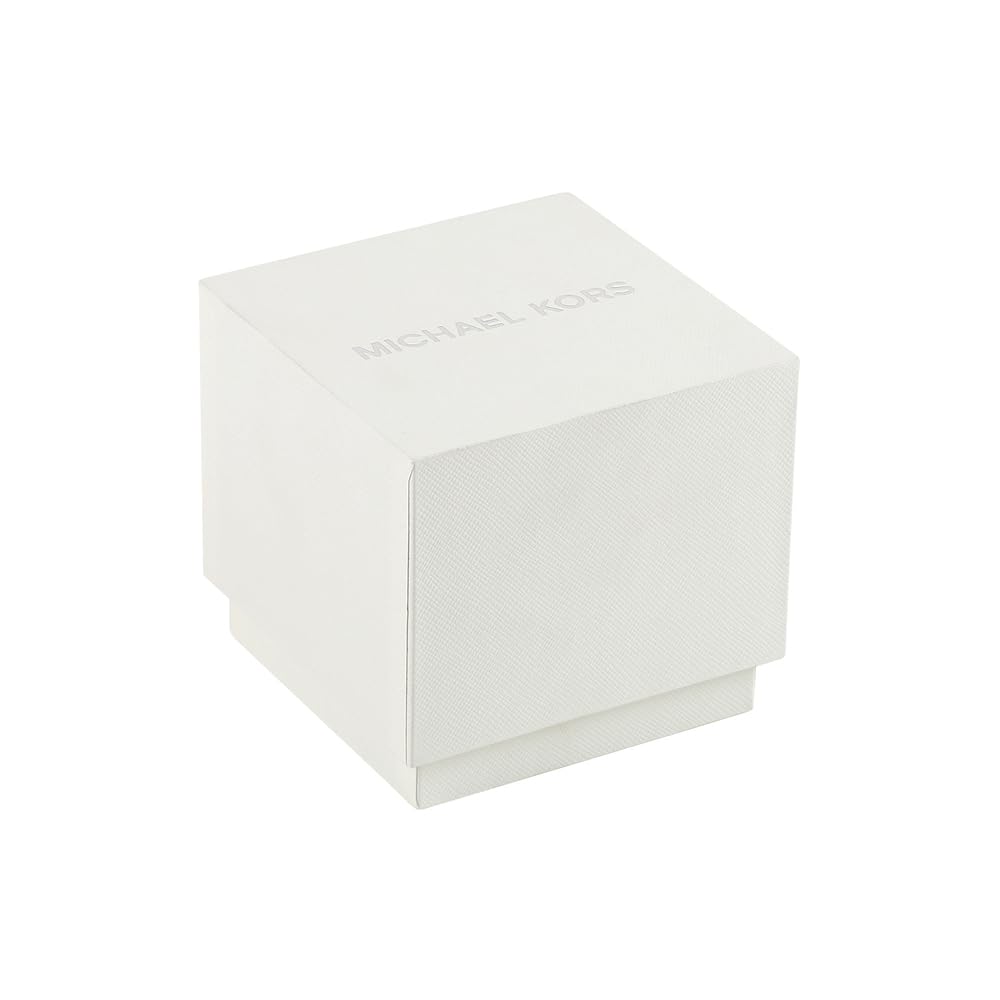 Michael Kors Parker Analog White Dial Gold Band Women's Stainless Steel Watch-MK5491