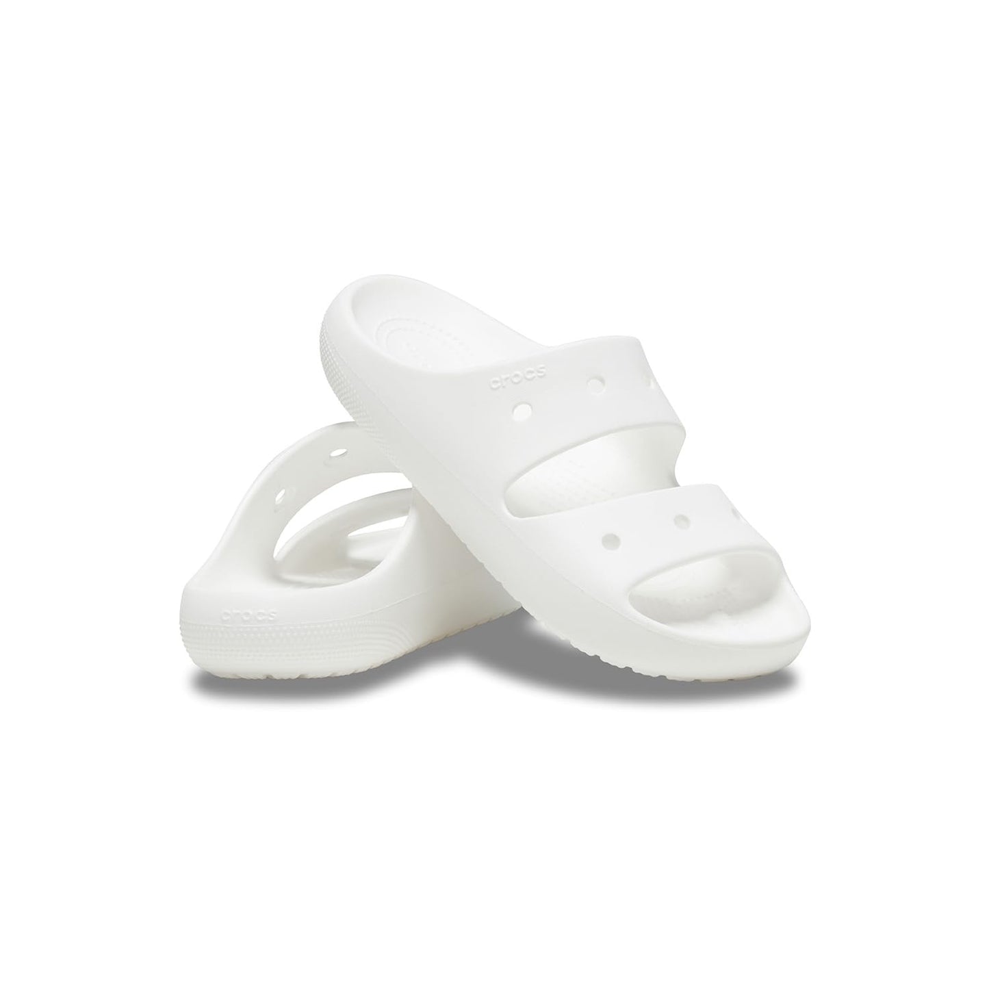 Crocs Unisex Adult WHITE Classic Sandal 209403-100-M7W9