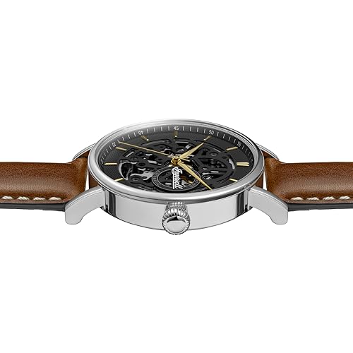 Ingersoll The Prince Automatic Black Skeleton Dial Analog Watch - for Men I18501
