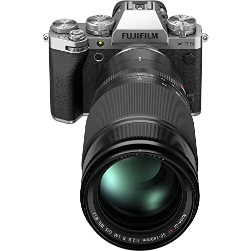 Fujifilm X-T5 40MP APS-C X-Trans Sensor|Pixel Shift|IBIS System|Ultra high Resolution mirrorless Camera|6.2k 30p|Subject Tracking|1/180000 Shutter Speed|Touchtracking|Quick Lever for Photo/Video - S