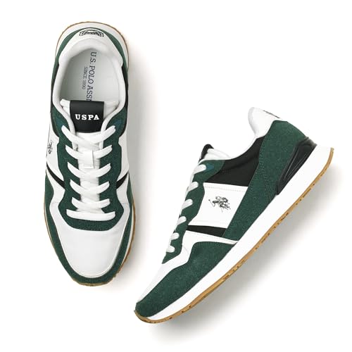 U.S. Polo Assn. Mens Orson 2.0 Sneakers - (UK8) (US9) (2FD25064D04) Green