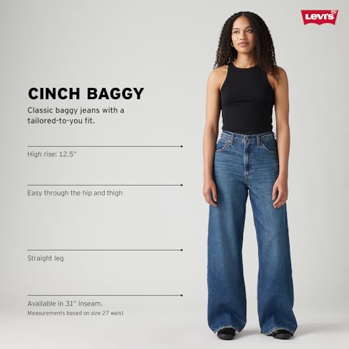 Levi's Womens Cinch BaggyJeans, (New) Never Going to Change, 34