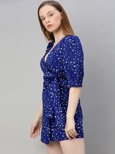 Sera Classics Cblue Womens Tie Knot Dress