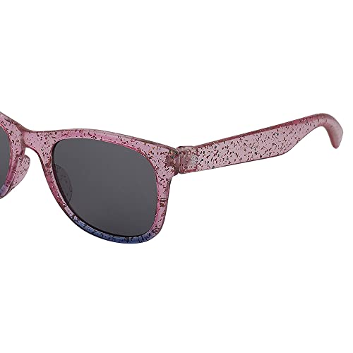 Carlton London Girl's Black Lens & Pink Square Sunglasses