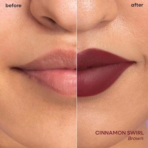Nykaa Superlight Lip Cloud Airy Mousse Matte Liquid Lipstick for Lip & Cheek - Cinnamon Swirl (5ml)