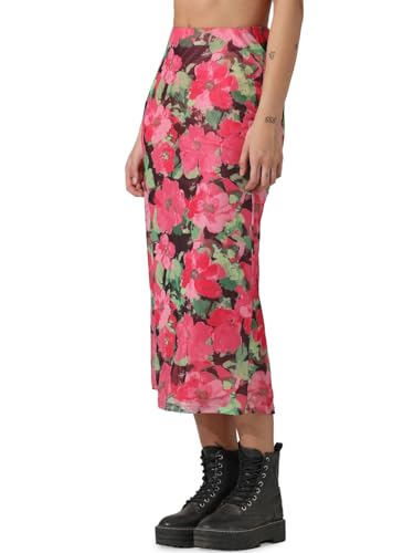 ONLY Polyester Blend Western Skirt Black