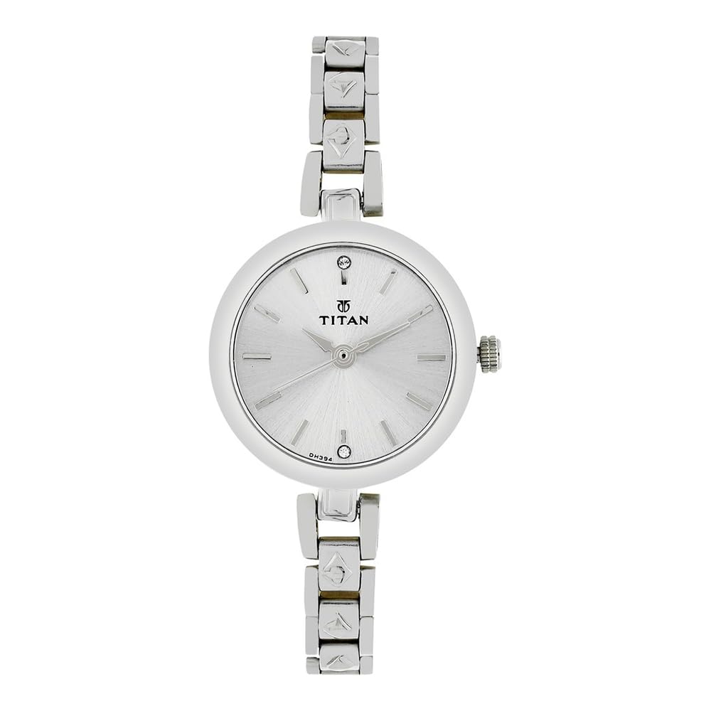 Titan Karishma Analog Silver Dial Women's Watch -NM2598SM01 / NL2598SM01 / NN2598SM01