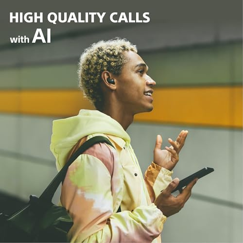 Sony [New Launch] LinkBuds Fit WF-LS910N | Get SRS-XB100 BT Speaker | Active Noise Cancelling Wireless Bluetooth Earbuds, Comfortable Fit with New Supporters -Black