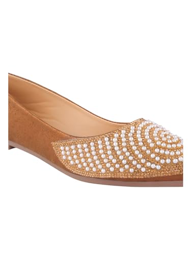 SilverArrow Women's Comfort Meets Culture Jutti Brown 5 UK