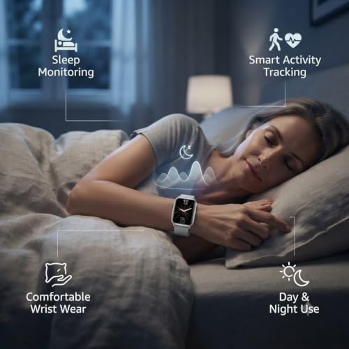 Drumstone (10 Years Assured Warranty Bluetooth Calling Smartwatch, Sleep Monitoring Fitness Watch with Activity Tracker, Digital Display and Wireless Connectivity, Smart Watch for Men and Women
