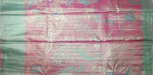 VFCollections Women's Kanchipuram Silk Pure - Royal Collections - Pattu Sarees With Blouse (VFC738-5)