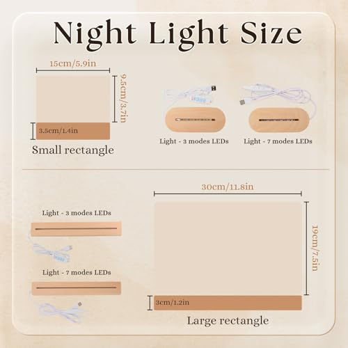 CRAFTY MARVELS Personalized Photo Lamp, Night Light Plaque,Couple, Anniversary, Merry Christmas Gift, Custom Led Night Light, Gift for Her Him Family Friends, 7x7 inch