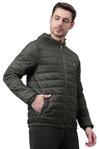 Van Heusen Men's A-Line Coat (80007_Army Green