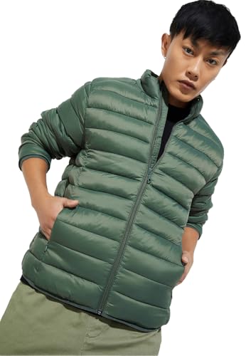 Max Men's Parka Coat (EDCAW24JK04MD_Green