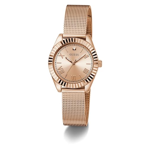 GUESS Analog Rose Gold Dial Women's Watch-GW0842L3