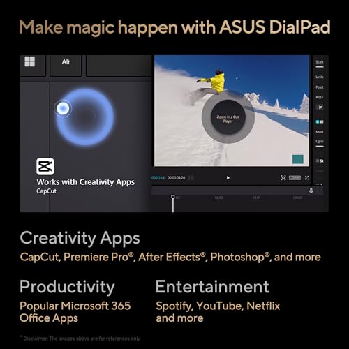 ASUS ProArt P16 OLED (2025), AMD Ryzen AI 9 HX 370, RTX 5080-16GB,64GB RAM, 2TB SSD, 16"/40.64cm Touchscreen, 4K, 120Hz,Windows 11,M365 Basic (1Year)*/Office 2024, Nano Black, 1.95Kg,H7606WW-SE023WS