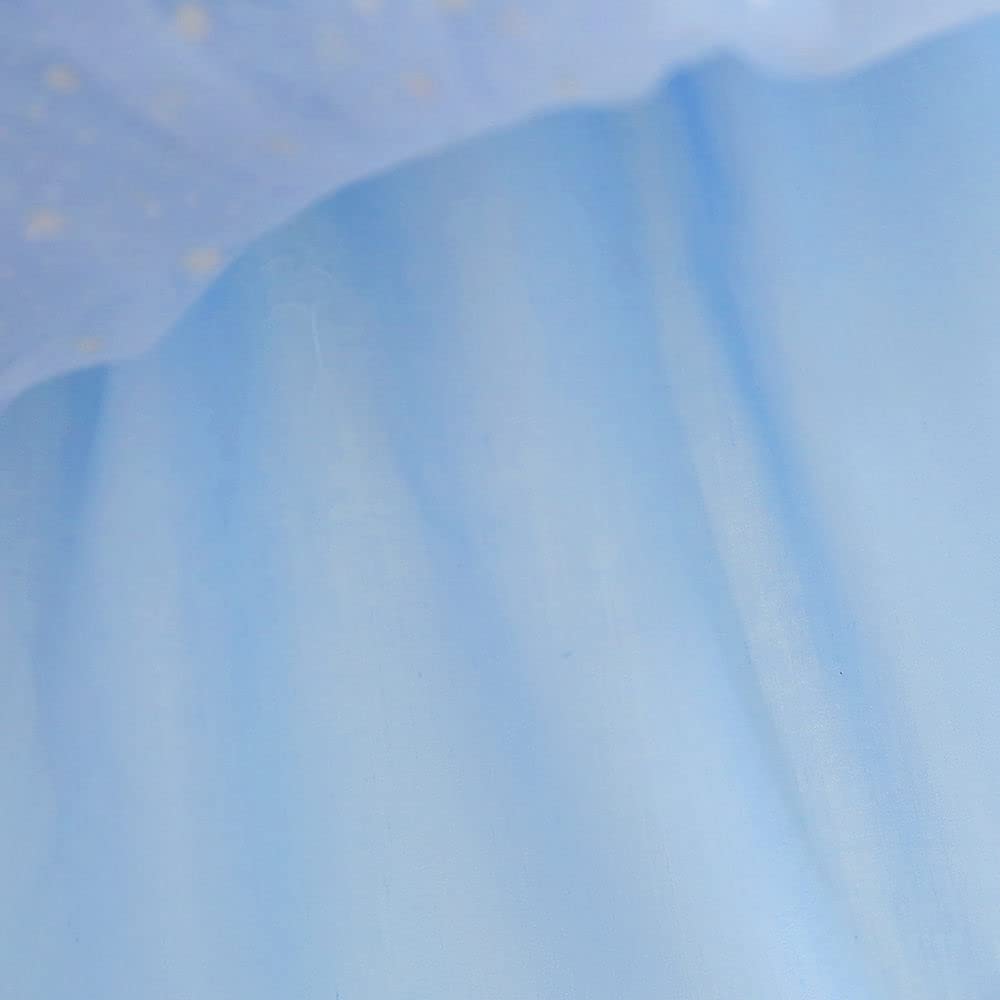 Hopscotch Girls Light Sequin Embellished Party Dress. In Blue Color for Ages 5-6 Years