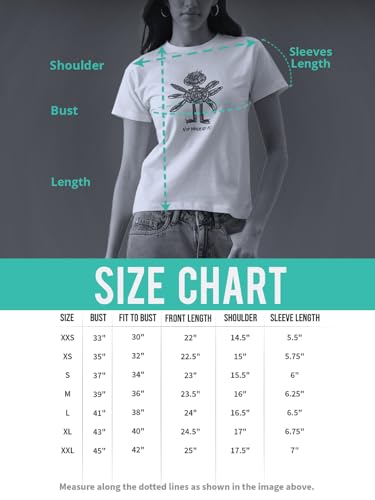 The Souled Store Casual Classics: Foxy Women and Girls Short Sleeves Round Neck Off White Embroidered Cotton Regular Fit Lightweight Everyday Streetwear T-Shirt