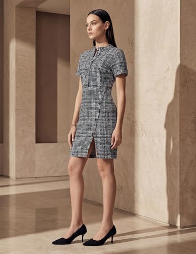 Tweed Sheath Dress