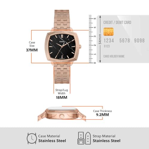 Fossil Machine Luxe Rose Gold Watch LE1226