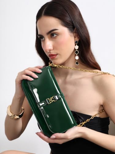 Kazo Naomi Clutch (Dark green)
