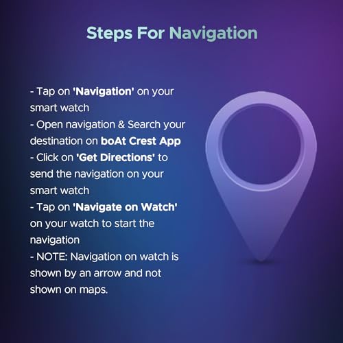 boAt Newly Launched Wave Sigma 3 w/Turn-by-Turn Navigation, 2.01" HD Display, BT Calling, Crest+ OS, QR Tray, Watch Face Studio, Coins, Emergency SOS Smart Watch for Men & Women(Metal Black)