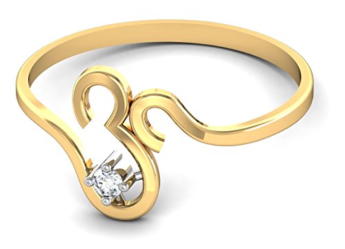 Avsar New Collection 18K (750) Yellow Gold and Diamond Ring