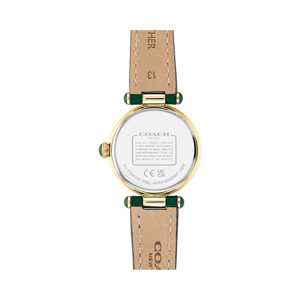 COACH Quartz Analog Mother of Pearl Dial Watch for Women-CO14503894W