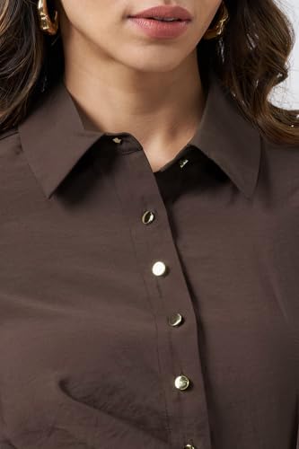 Annabelle by Pantaloons Womens Dress_SS26WWANDNJ00054F48A166_Chocolate Brown_M