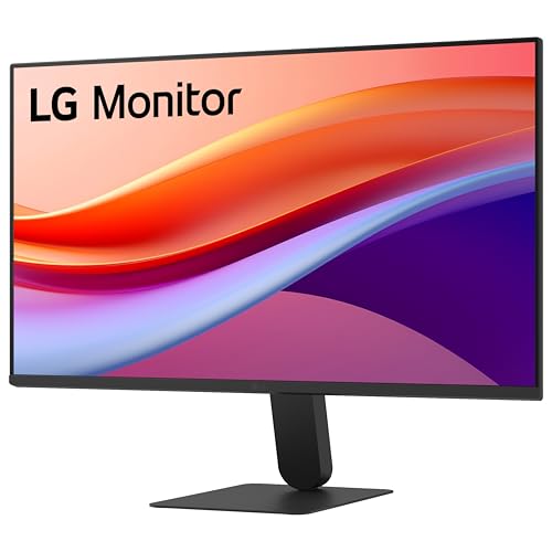 LG 24U411A-B 24-inch Full HD (1920 x 1080) IPS Computer Monitor, 120Hz, HDR10, Reader Mode, Flicker Safe, HDMI, Slim Stand Base, Black