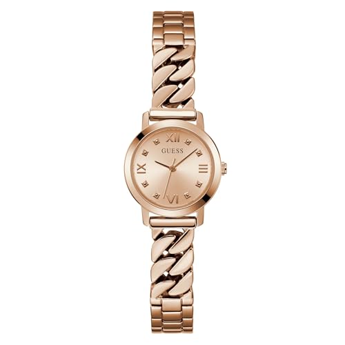 GUESS Analog Rose Gold Dial Women's Watch-GW0867L3