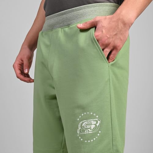 Skechers Mens AD Sprint Olive Shorts