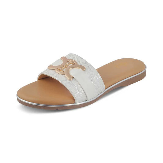 tresmode 239-JOY White Smart Casual Flats EU/38 UK/5