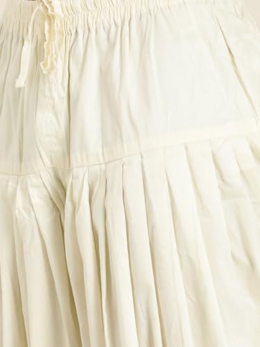 VASTRAMAY Men's Turquoise And Cream Silk Blend Sherwani Set | Classy And Elegant Sherwani With Dhoti in Imported fabric And Pearl work detailing.