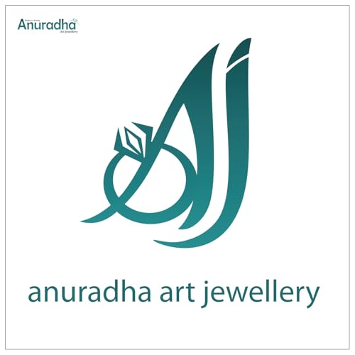 Anuradha Art Jewellery Delicate golden finish and square blue stone stud chain pendant, earring, finger ring set for women and girls. (blue)