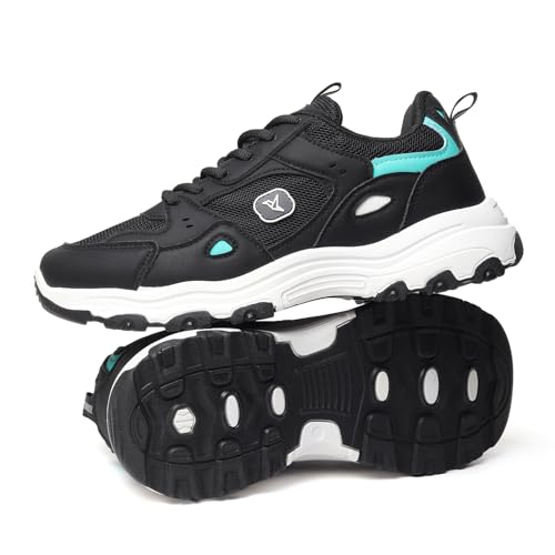 YOHO Tempo Chunky Sneakers for Women, Breathable Mesh Shock-Absorbing, Cushioning Comfort, Durable Grip for All-Day Ease| Fashionable & Stylish Casual Sport Shoes-0920 | EspressoMatcha - UK 6
