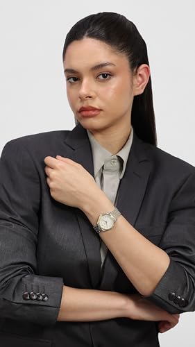 Xylys Quartz White Dial Classic Watch for Women